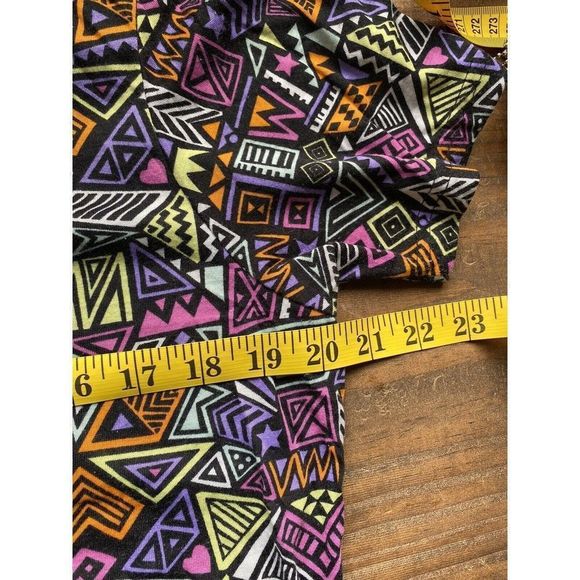 Fresh Prince of Bel-Air Mens Shirt Size Medium 90s Vintage Geometric Pattern - Picture 8 of 12